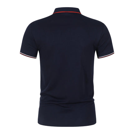 2025 Business Style Polo Shirt with Three-Dimensional Tailoring to Enhance Body Shape, Made of Micro Elastic Fabric with Non Tig