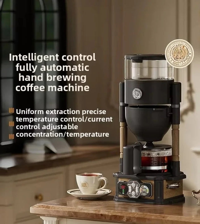 Home Electric Drip Coffee Makers Automatic Coffee Machine Espresso Machine Tea Dripper with Glass Pot