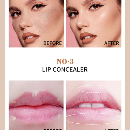 QIC High Coverage Concealer Cover Anti Dark Circle Freckle Lasting Waterproof Foundation BB Cream for Face Makeup Base Cosmetics