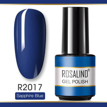 ROSALIND Gel Nail Polish UV Base Top Coat Soff Off Stamping Polish All For Art Manicure Semi Permanant Gel Nail Fast Shipping