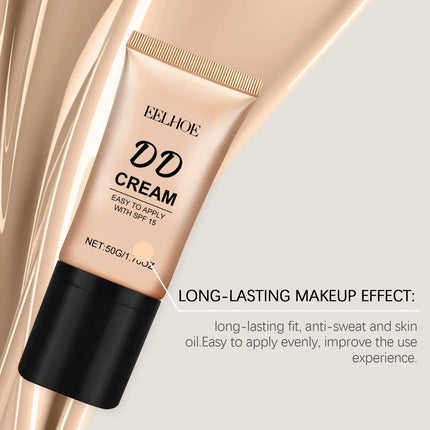 Face Foundation Liquid Waterproof Oil Control Matte Long Lasting Concealer Brightening Full Coverage DD Cream Makeup Cosmetics