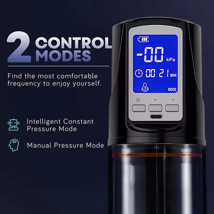 Automatic Electric Penis Pump Male Vacuum Suction Massager Delay Enlargement LED Display Masturbation Adult Sex Toys for Men