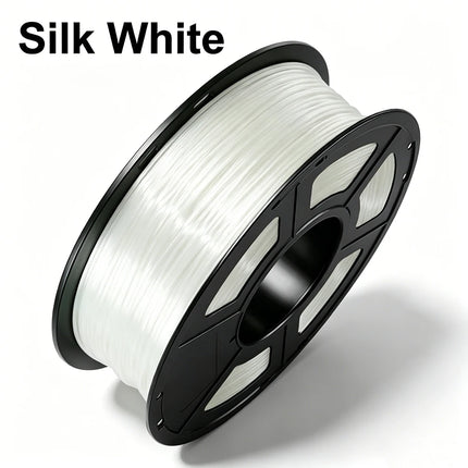 250g 500g 1kg Silk White 3D Printer Filament Luxury 1.75mm PLA Shiny Silky white For 3D Pen Printing Materials