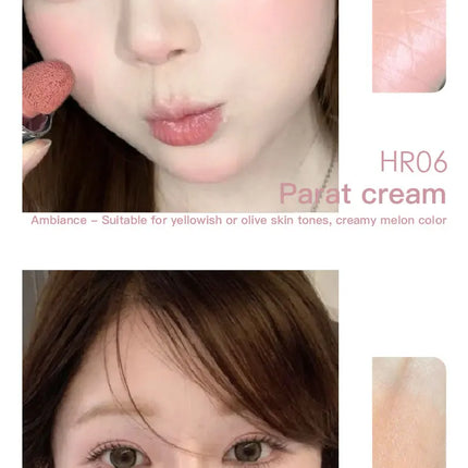 Liquid Blusher Tanned Jello Color Pink Rendering Moisturizing Longlasting Beauty Expands Contracts Cheek Face Blush Makeup