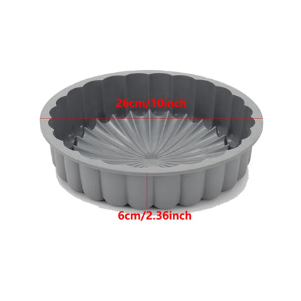 Charlotte Cake Pan Nonstick Kitchen Silicone Cake Molds for Cheese Chocolate Baking Pans Dessert Mold Freezer Safe