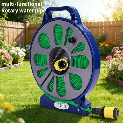 Garden hose with quick-connect system,conforming to European and American standard threads,suitable for RV and garden irrigation