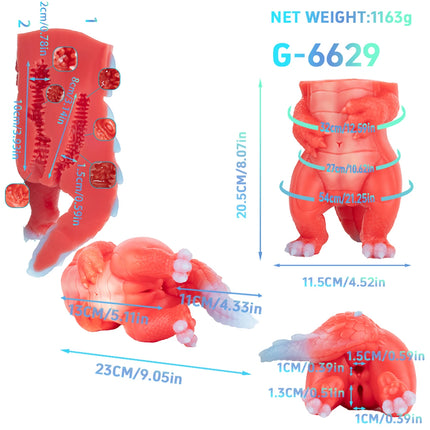 GEEBA Fantasy Dragon Male Masturbation Cup Silicone Pocket Pussy Onahole For Men18+ Realistic Vagina Stroker Adult Sex Toys Shop