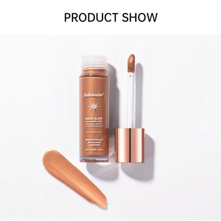 2 IN 1 Skincare & Primer Liquid Highlighter Face Contouring Moisturizing Brightening Skin Tone Bronzer Glow Body Face Makeup