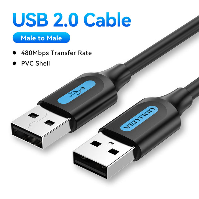 Vention USB 3.0 Extension Cable Type A Male to Male Cable 3.0 2.0 Extender Cord for Hard Drive TV Box Laptop USB to USB Cable