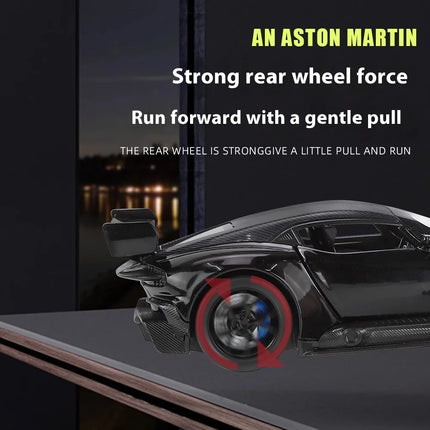 1:32 Aston Martin Vulcan Supercar Alloy Diecast Model Car Interior Decoration Sound & Light High Simulation Gift For Friend Box