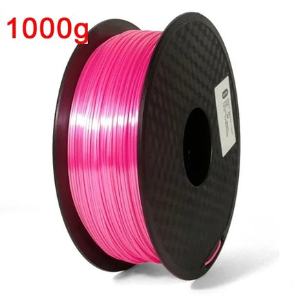 Silk Filament PLA 1.75mm 1kg/500g/250g 3D Printer Filament For Printing Toys Shiny Smooth PLA+ Gold Silver Red Blue High Speed