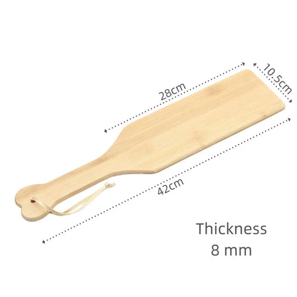 Erotic Smooth Bamboo Wood Board Beat Whip Sex Toys for Couple Slave Bondage Spanking Paddle Play Sexy Shop
