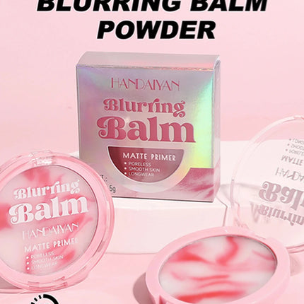Light Mist Waterproof Oil Control Matte Concealer  Brightening Complexion Setting Powder with Powder Puff