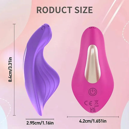 Mini Clitoris Vibrator Female Wearable Panties Vibrator Clit Stimulator APP Control Aldult Sex Toy for Women Couples Masturbator
