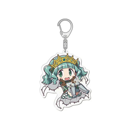 Anime Puella Magi Madoka Magica Keychain Kaname Akemi Homura Miki Sayaka Tomoe Mami Kyoko Key Chain Ring For Fans Gifts Jewelry