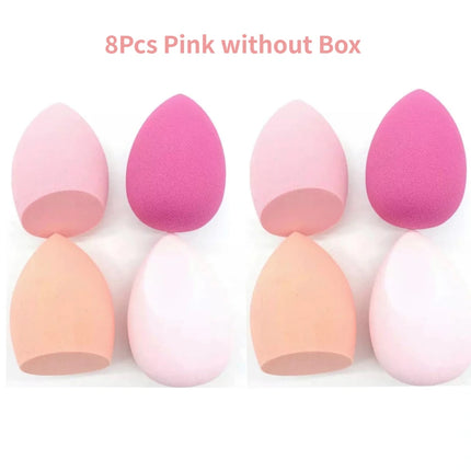 1/4/8pcs makeup sponge blender beauty egg blow cosmetic soft foundation sponges powder blow female make up accessories beauty to