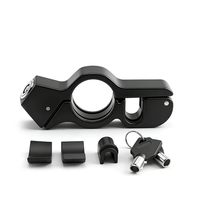 Motorcycle/bike Handlebar Lock Handlebar Brake Handle Solid Lock Imitating Steal Lock Pull Rod ATV Dirt Street Bikes Anti Theft