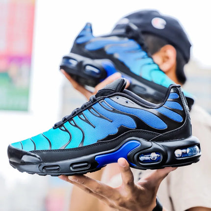 Casual Breathable Running Shoes Men's Large Size Outdoor Sports Sneakers Fashionable Korean Style Couple Matching Footwear