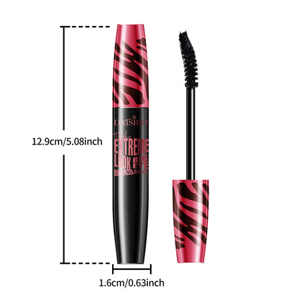 4D Silk Fiber Lash Mascara Waterproof Mascara For Eyelash Extension Black Thick Lengthening Eye Lashes