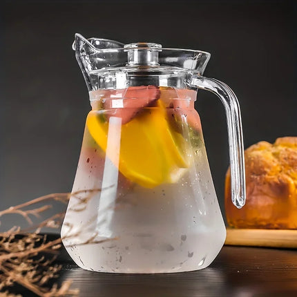1pc Plastic Pitcher 33/50/67oz Drinkware Tea Pitcher For Juice, Milk,Cold /Hot Beverages Carafe Water Pitcher For Restaurant