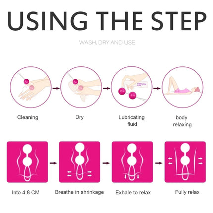 Colorful Smart Balls Chinese Kegel Ball Ben Wa Ball Vagina Tighten Exercise Machine Sex Toy for Women Female Vaginal Geisha Ball