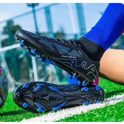 Men Football Shoes TF/FG Society Cleats Indoor Soccer Shoes Professional Football Field Boots Fast Unisex Sneaker Top Quality