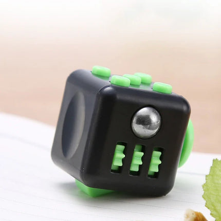 Solid Color Fidget Decompression Dice for Release Stress Autism Anxiety Relieve Adult Kids Stress Relief Anti-Stress Fingertip