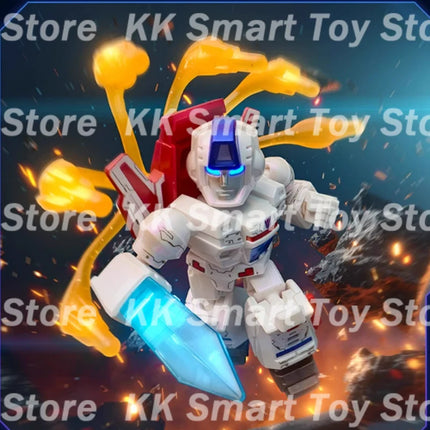 New Blokees Transformation Defender Version Wave 5 Action Figures Galvatron Jetfire Optimus Prime Blind Box Assembly Model Toys