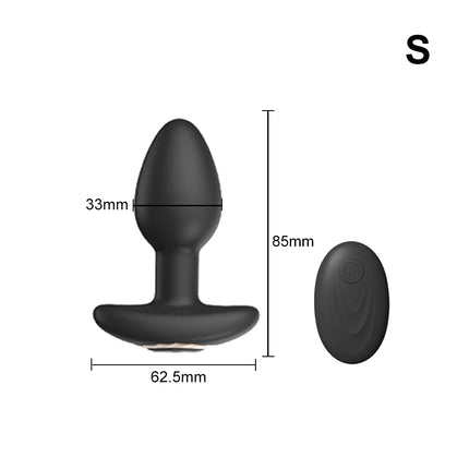 Wireless Remote Control Vibrating Anal Butt Plug Prostate Massager Sex Toys For Women Men Gay Clitoris Stimulator Vibrator