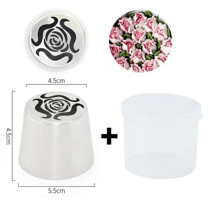 Extra Large Russian Piping Tip-Giant 3D Flower Nozzle for Dramatic Cake Designs Create Massive Buttercream Flowers in 1 Squeeze