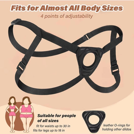 Wearable Strapon Harness Penis for Lesbian G Spot Stimulator Adult Adjustable Panties Strap on Dildos Pants Sex Toys for Women