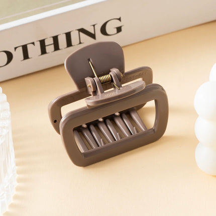 Silicone Hair Claw Clip / Pince Silicone Carrée