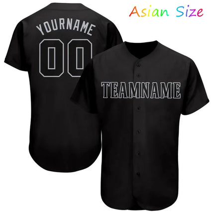 Polyester Quick Drying Baseball Jersey Button Down Sports Tee Uniform Custom Name Number Team Name Baseball Training Sports Tops