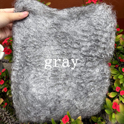 Gray Color 4C Afro Kinky Bulk Human Hair 50g/Pack for Dreadlock Extensions Loc Repair Braiding Twist Tight Afro Kinky Human Hair