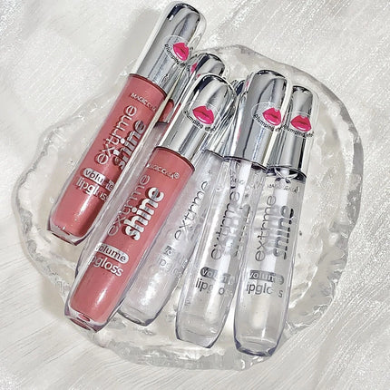Fine Shimmer Lip Oil Gloss Long Lasting Hydrating Moisturizer Transparent Water Based Pearlescent Lip Glaze