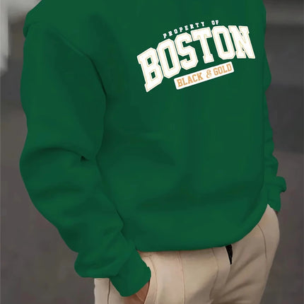 3D Letter Print Sweatshirt / Sweat Lettres 3D