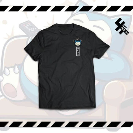 2025 Summer Pokémon Anime SNORLAX 100% Pure Cotton Printed T-shirt Men Harajuku Loose Casual Versatile Short-sleeved Top Y2k