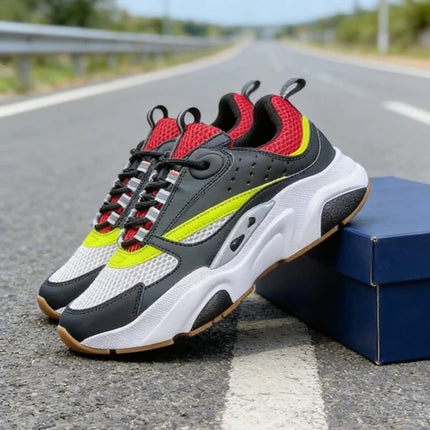 2026 Men's Casual Leather Sports Shoes B22 Cross-Laced Design High-End Feel Comfortable Breathable for Summer Season