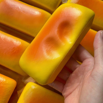 Squishy Simulated Long Bread Squeeze Toy Stress Relief Slow Rising Sensory Fidget Toys for Anxiety ADHD Kids Adults Squeeze Toys