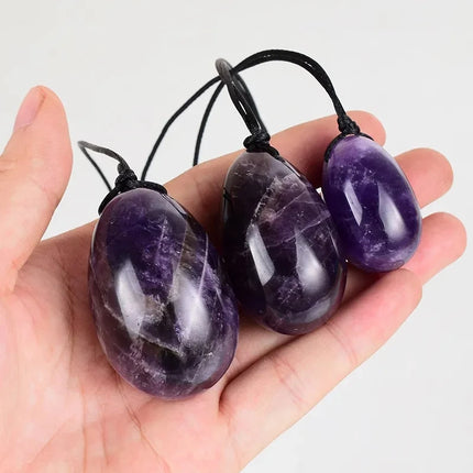 Natural Jade Egg Vaginal Balls Yoni Egg Set Yoni Wand Vaginal Tightening Massage Ball Kegel Balls Vagina Muscle Kegel Exerciser