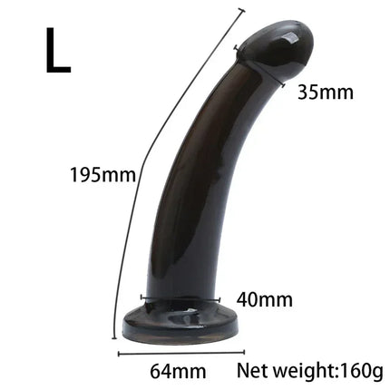 Artificial Dildo Back Court Stimulation 18 Adult Products for Gays and Lesbians Masturbation Soft Silicone Anal Expansion Plug