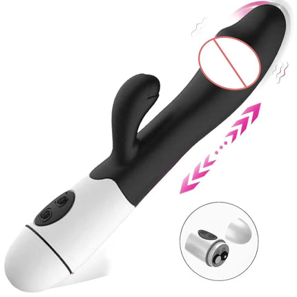 Female vibrator, featuring powerful clitoral stimulation function, female vaginal squeezing massage vibrator, adult pleasure sex