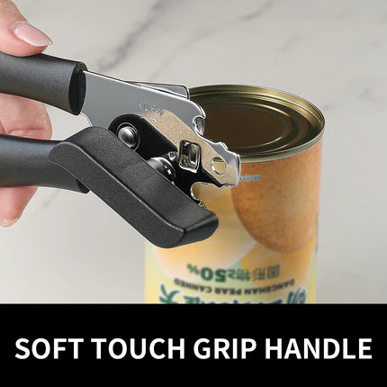 Stainless Steel Multifunctional Professional Can Manual Can Opener Craft Beer Grip Can Opener Bottle Opener Kitchen Gadgets