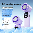 Purple ice compress