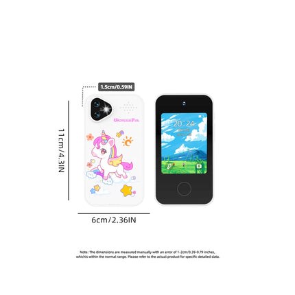 Mini Kids Smart Phone Dual Camera 1080P HD Touchscreen Player Digital Camera Educational Toys for Girls and Boys Birthday Gifts