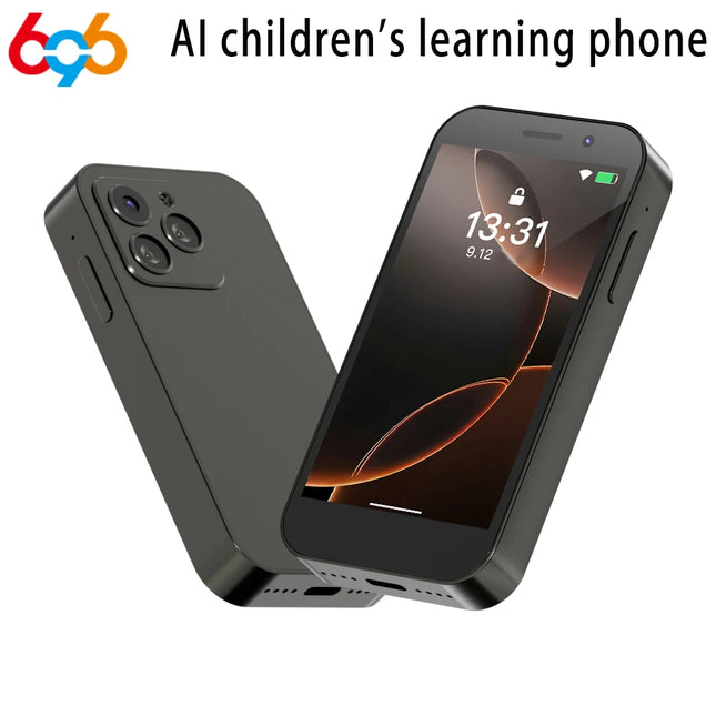 1900mAh Touch Screen Kid AI Children's Learning Phone For Students Aged 6-18 Auxiliary Learning GPS Safety Guardian Video Call