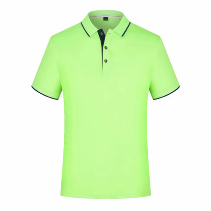 Quick Dry Clothes Polo Shirt Enterprise Custom Tooling Lapel Short-sleeve T-shirt Advertising Shirt Embroidery logo Work Clothes