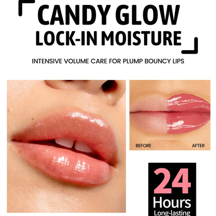 18g Strawberry Lip Balm Hydrating Lip Mask for Night Sleep Fades Lip Lines Plumps & Moisturizes Fruit-Infused Nude Lip Primer