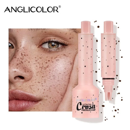 Five-point Freckle Stamp Natural Waterproof Quick Dry Liquid Freckles Pen Long Lasting Air Cushion Freckles Stick Dot Spot Tool