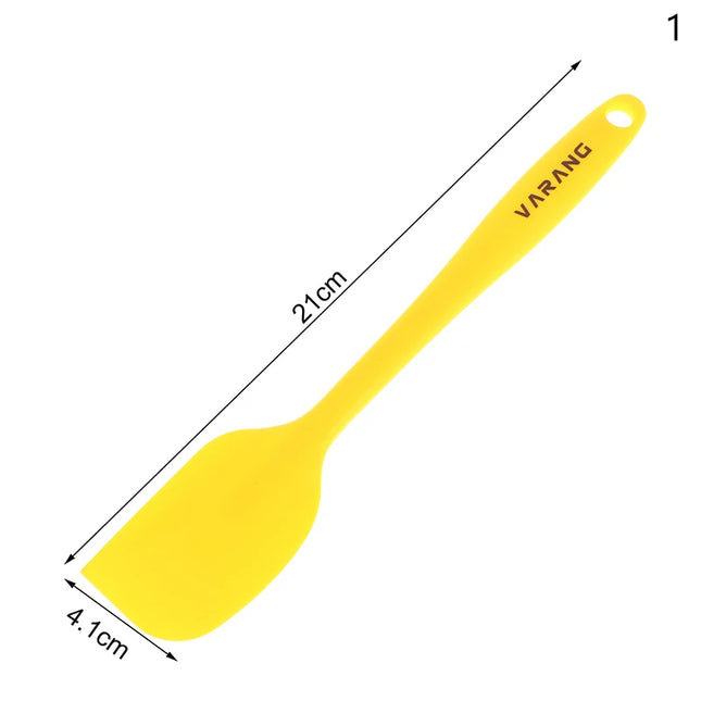 1Pc Kitchen Silicone Cream Butter Cake Spatula Scraper Cake Cream Scraper Nonstick Butter Spatula Mixer DIY Cake Baking Tools